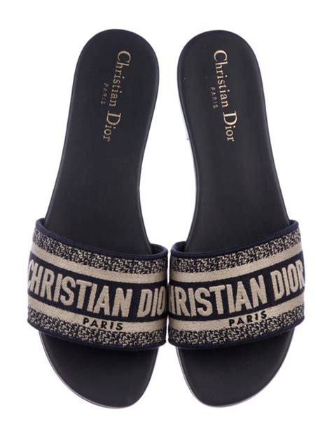 christian dior paris flip flops|women's Dior sandals.